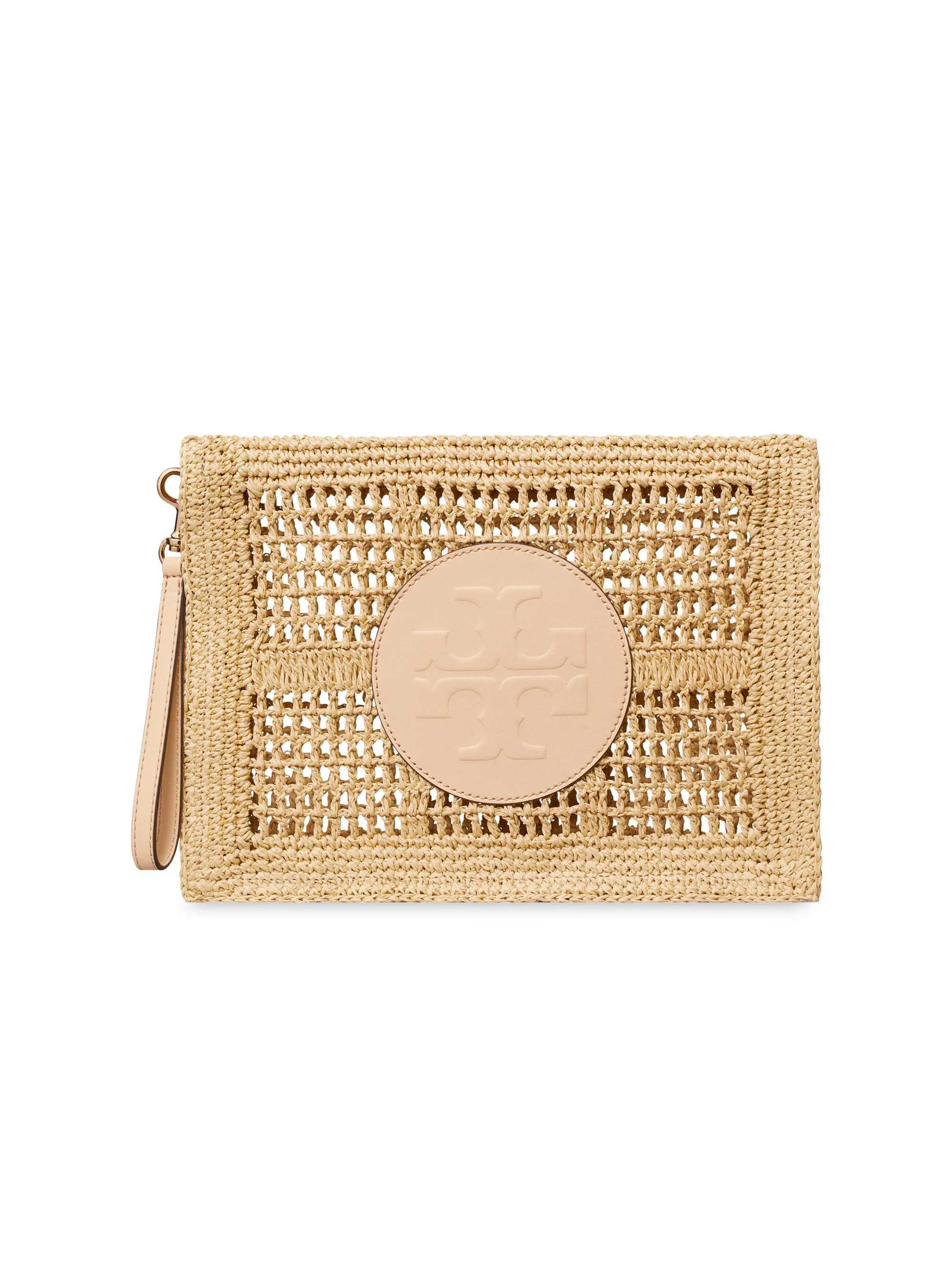 Women's Ella Crochet Pouch - Natural - 1
