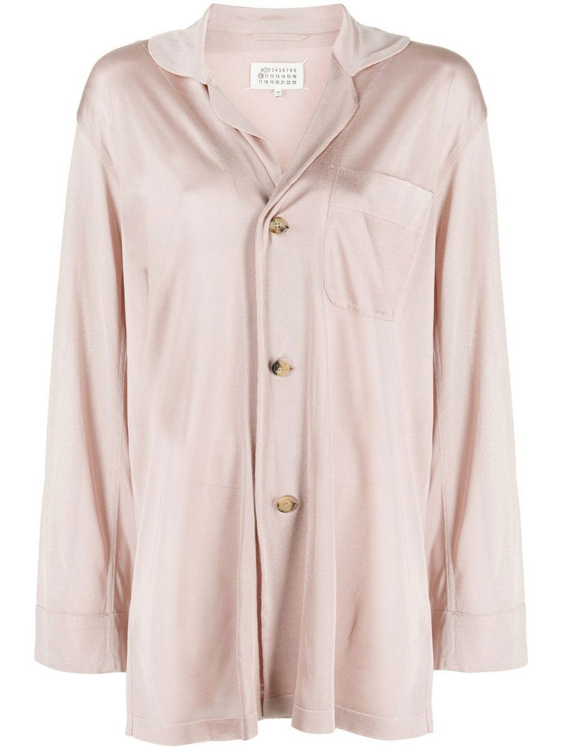 oversized button-up blouse 1