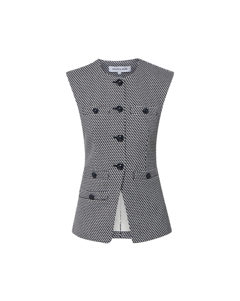 TAMARA TWEED VEST 1