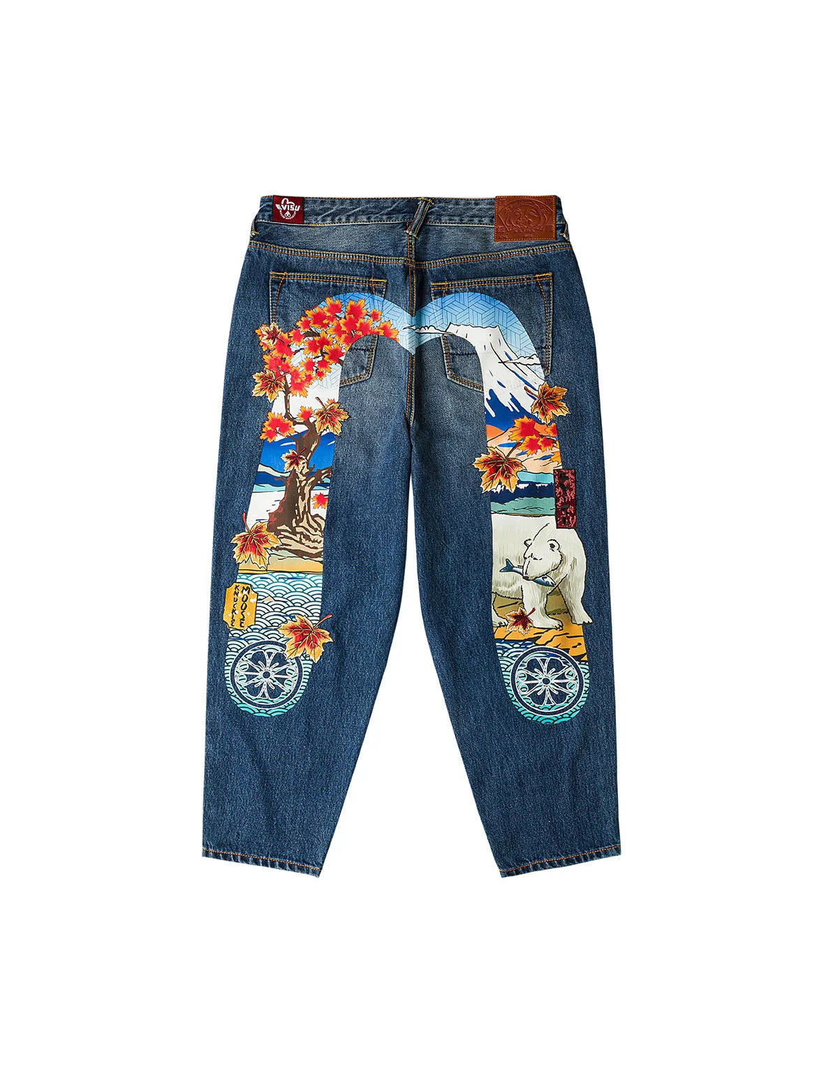 EVISU X MOOSE KNUCKLES Ukiyo-e Jeans - 1
