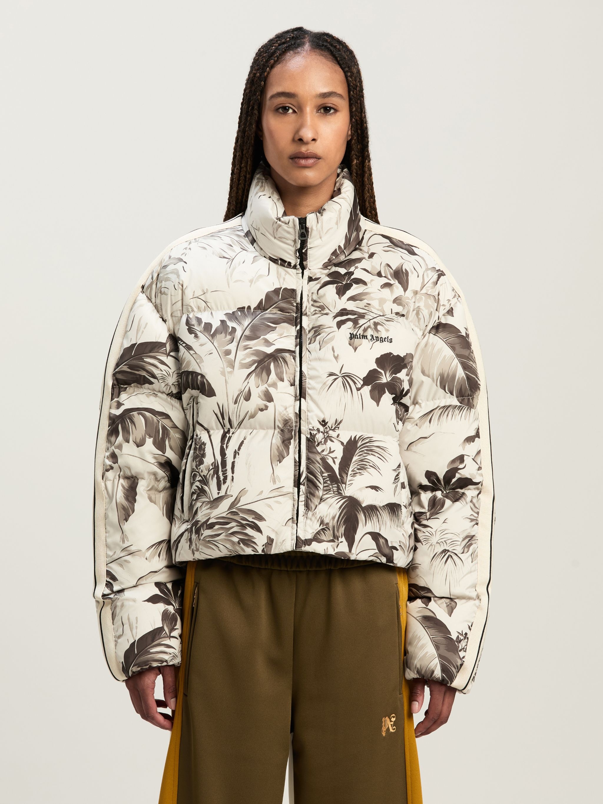 Jungle print Track Down Jacket - 3