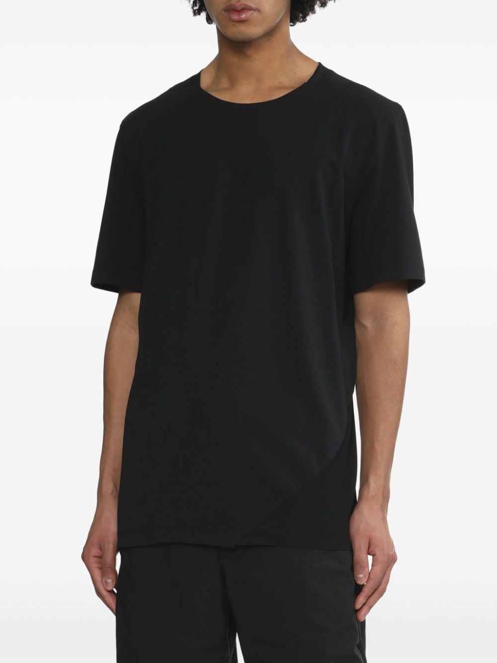 round-neck cotton T-shirt - 3