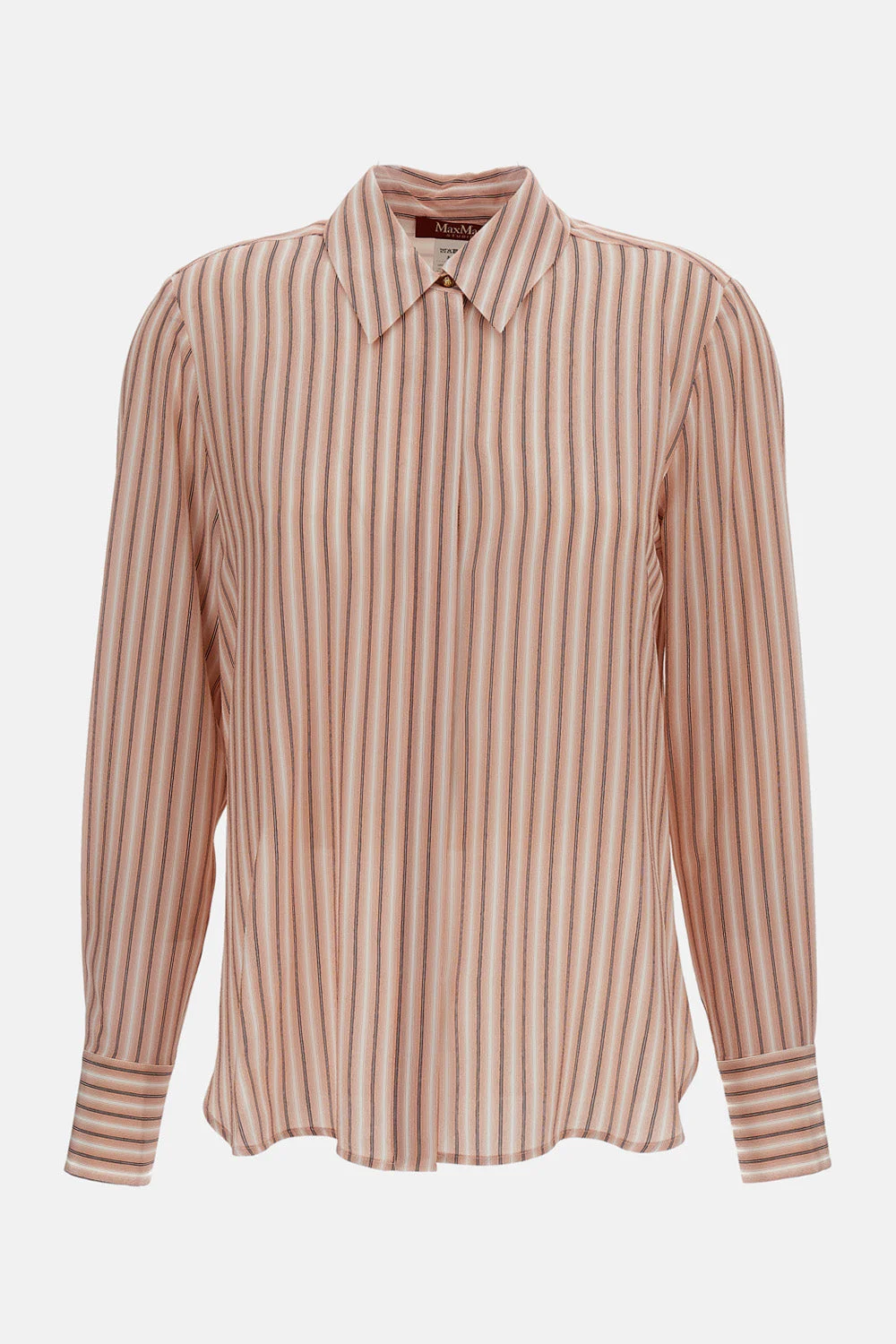 Striped silk shirt - 1
