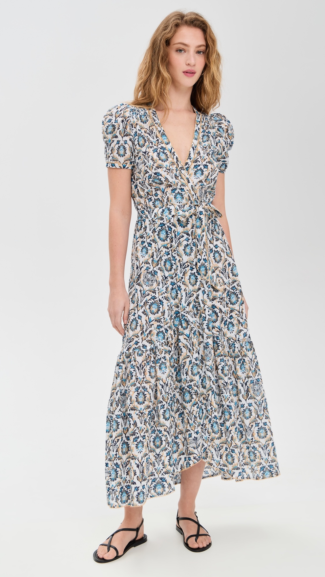 Baba Ct Stripe Pm Long Dress - 1