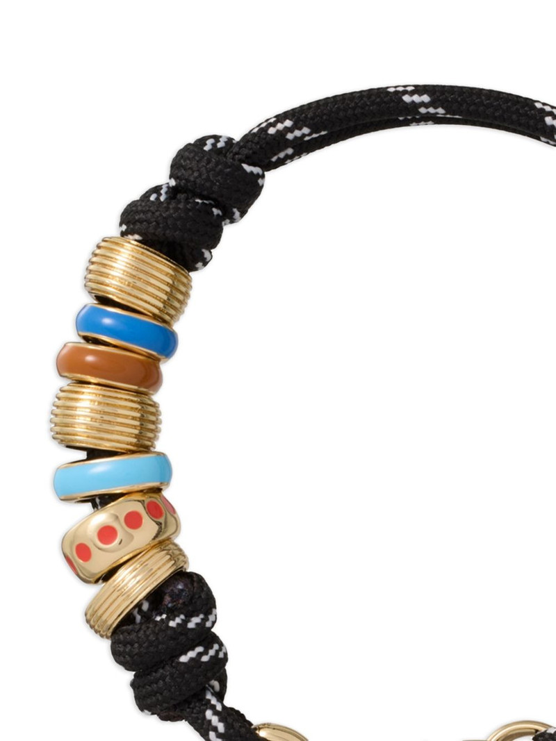 ROXANNE ASSOULIN knotted heart-charm bracelet outlook