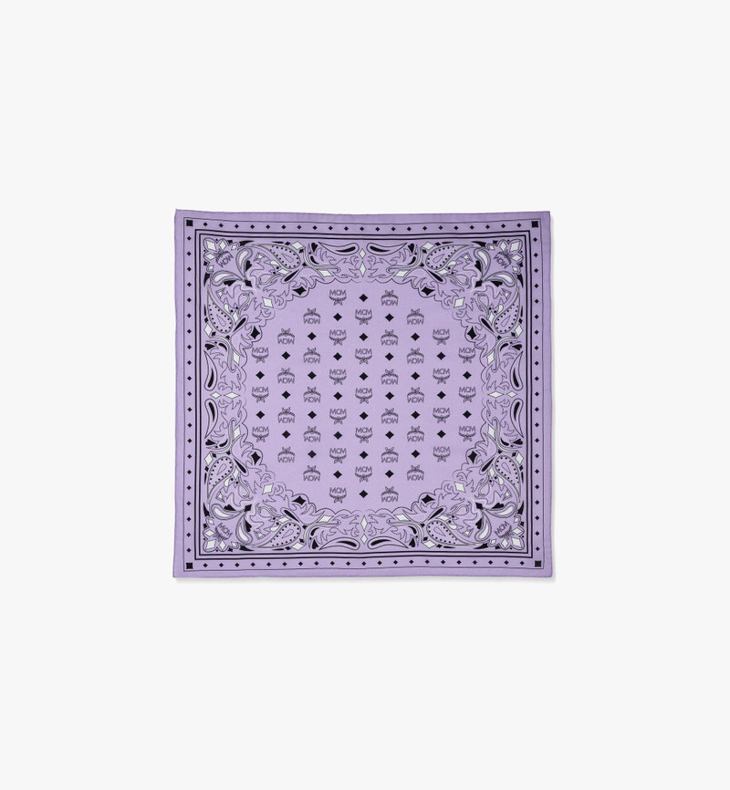Bandana Monogram Print Scarf 1