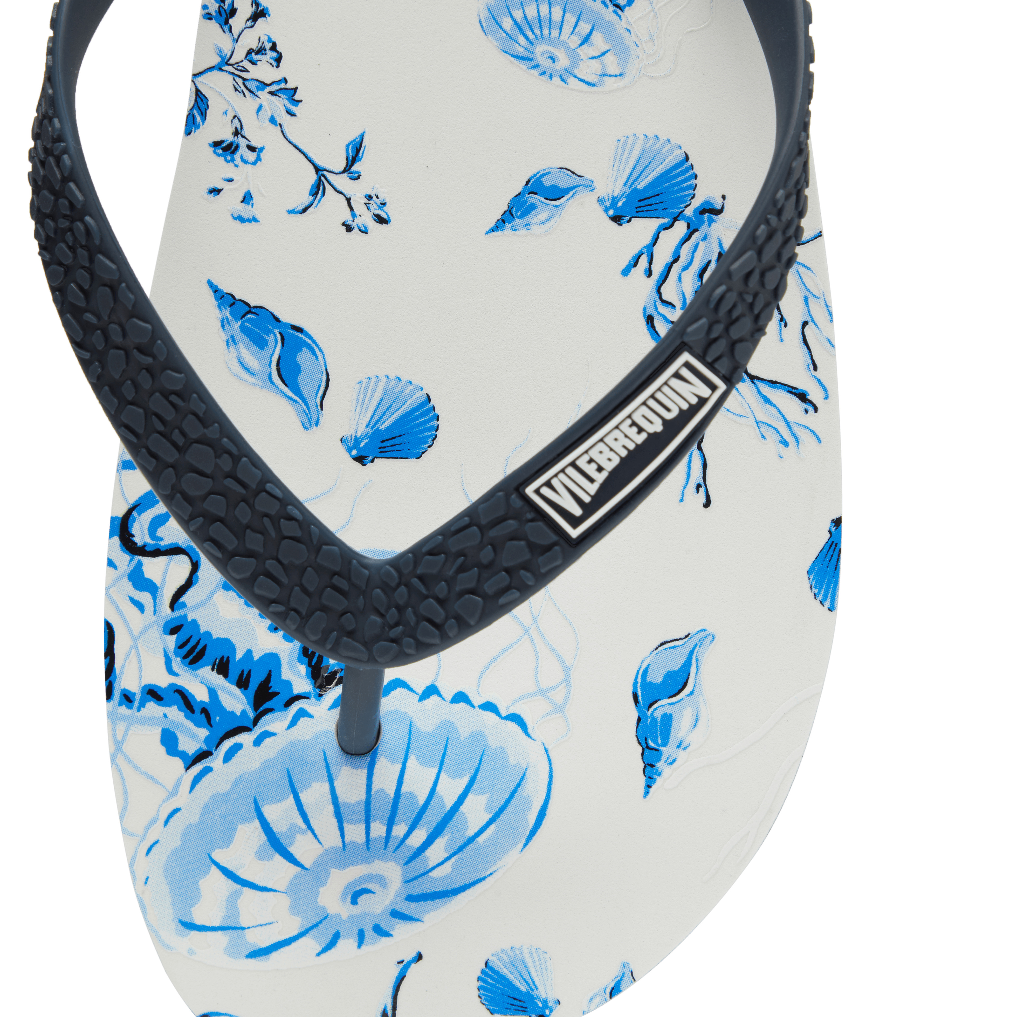 Men Flip Flops Medusa and Shells - 4