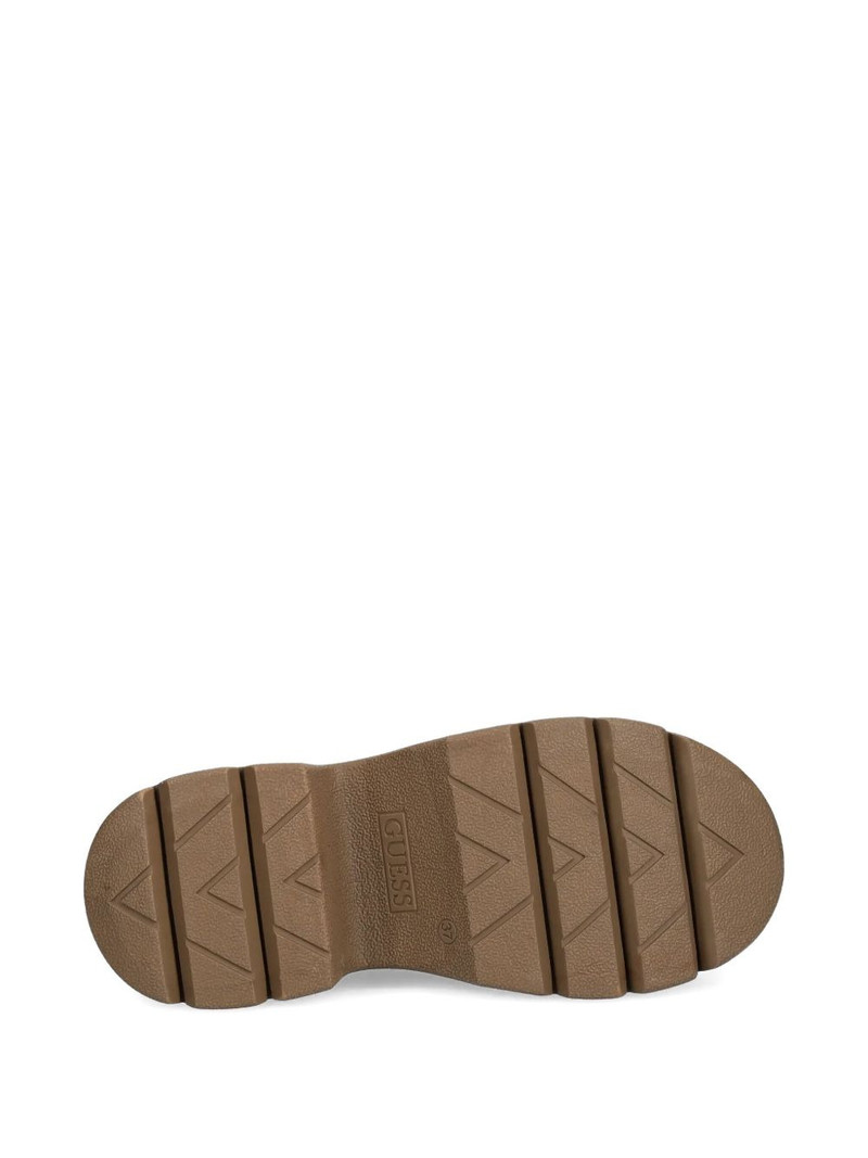 70mm faux fur-trim mules 5