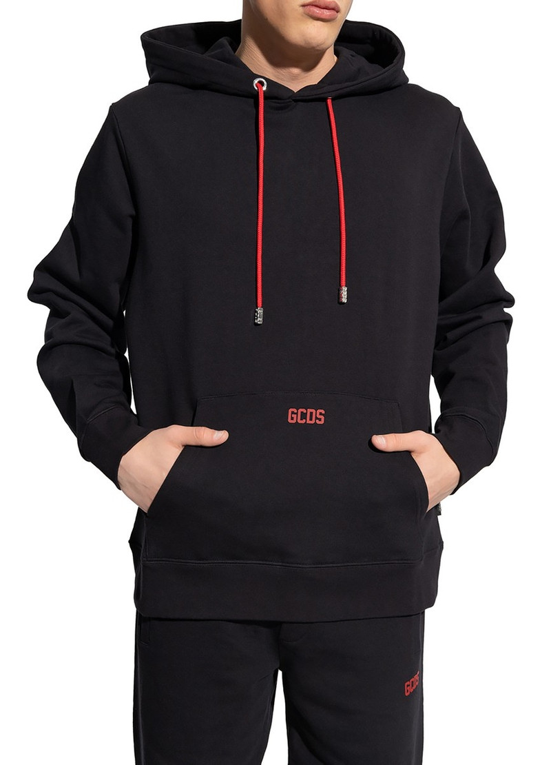 GCDS Hoodie with logo outlook