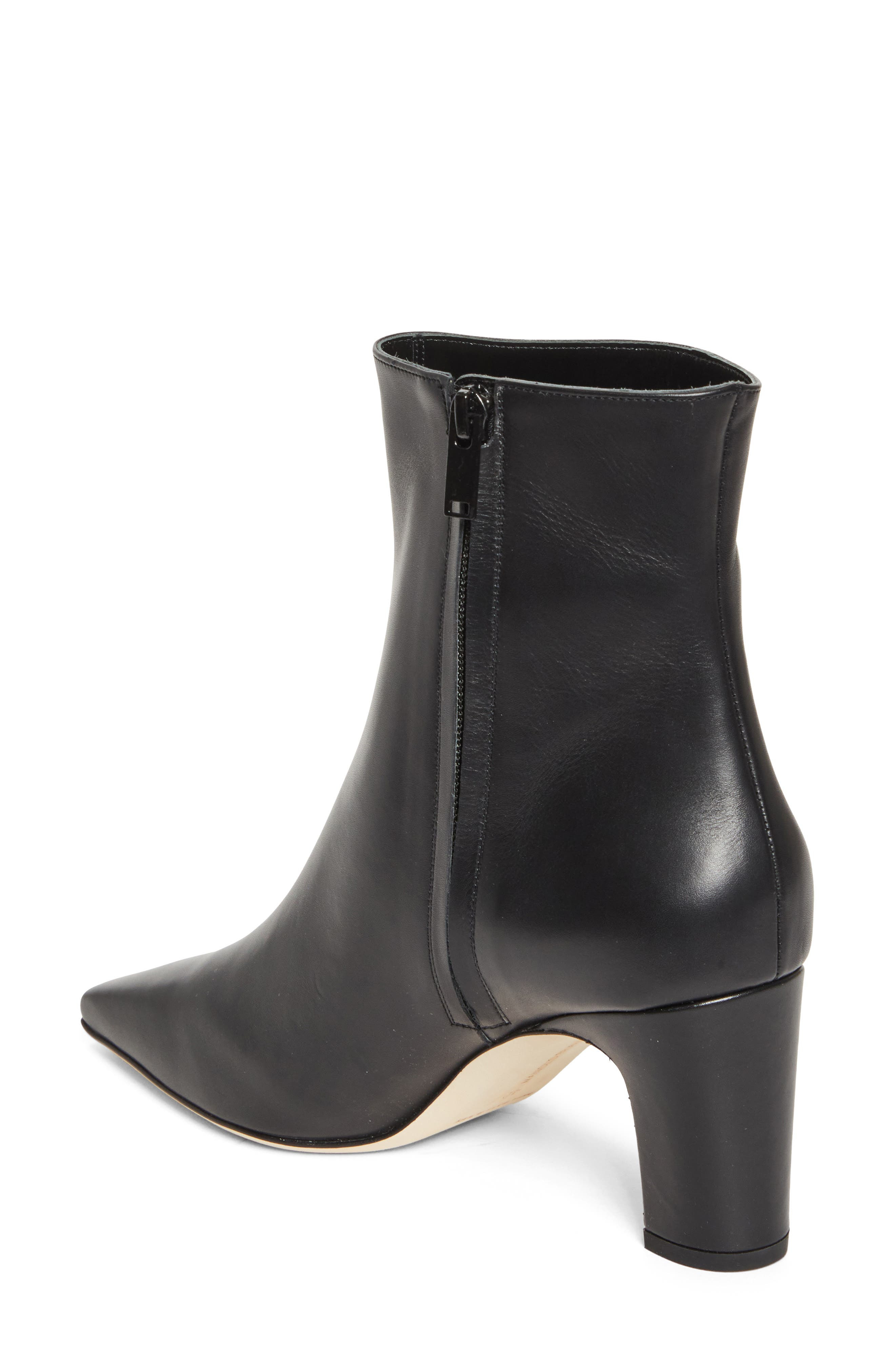 Manolo Blahnik Ofaralo Square Toe Bootie in Black at Nordstrom - 2