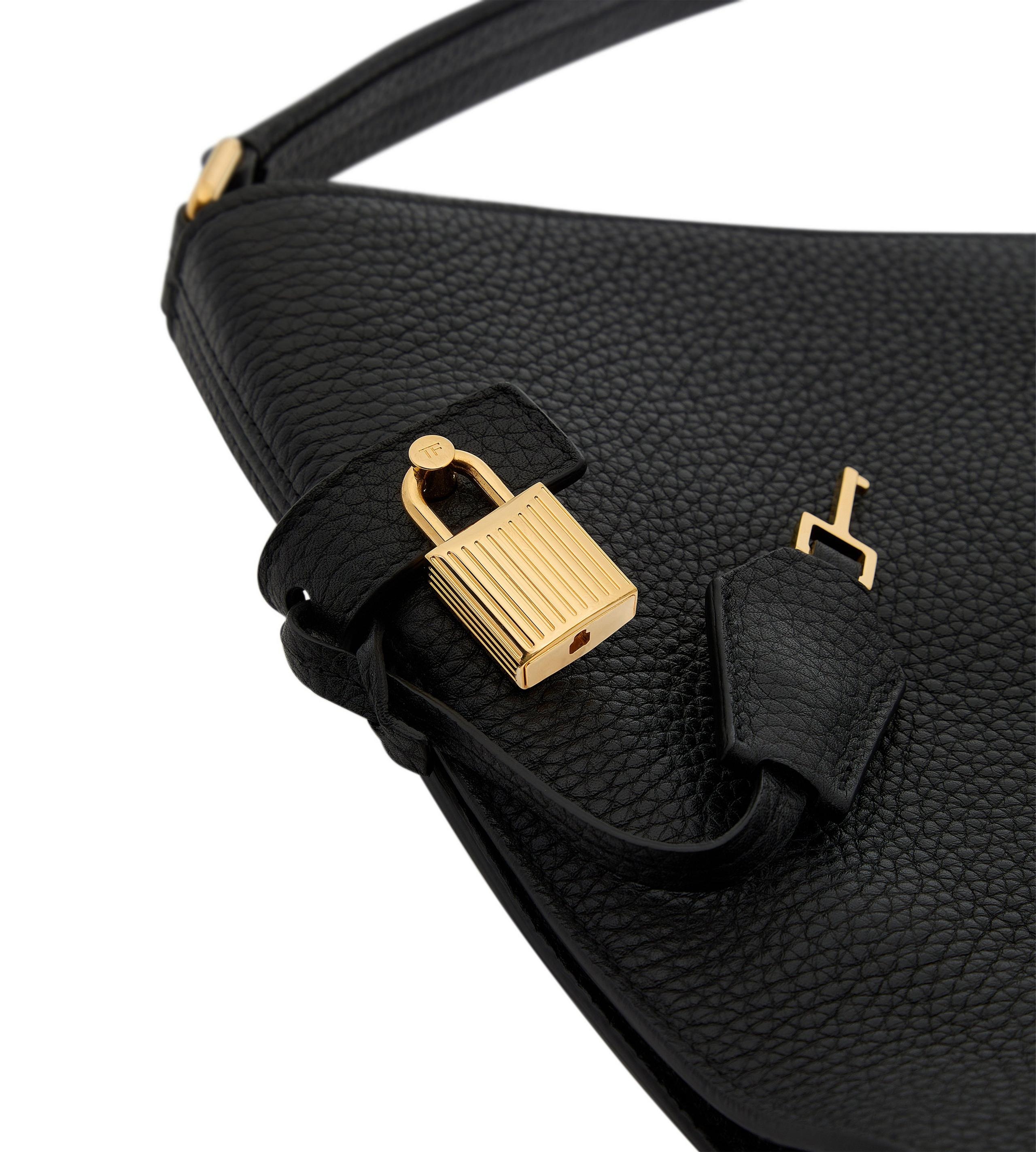 GRAIN LEATHER ALIX LARGE HOBO - 5