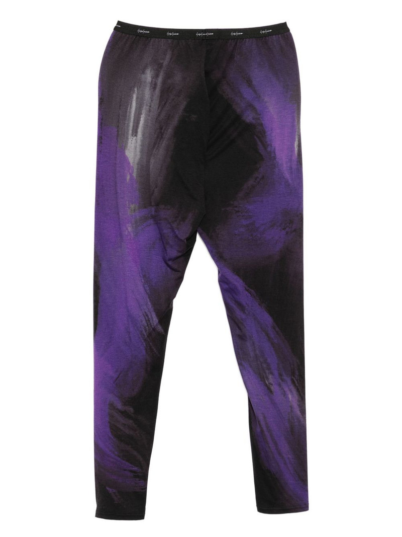 Yohji Yamamoto printed leggings outlook