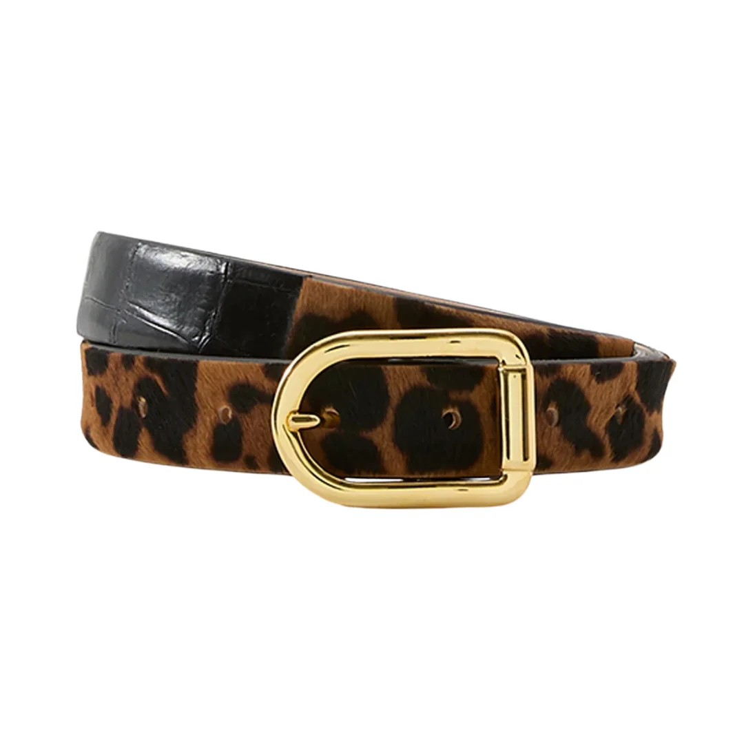 Mija Two Tone Exotic Belt - 1