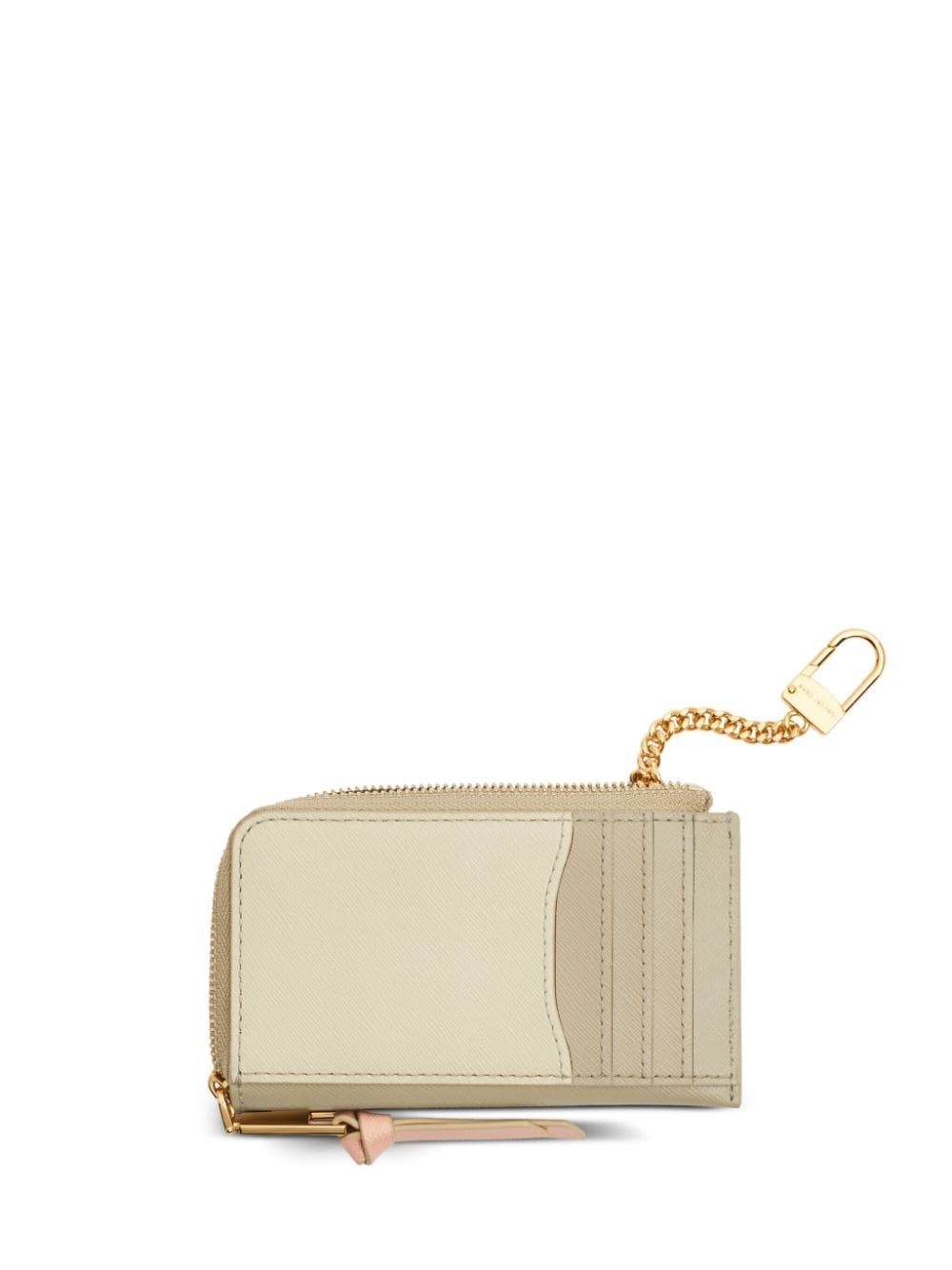 logo-plaque leather wallet - 2