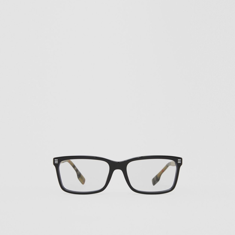 Logo Detail Rectangular Optical Frames 1