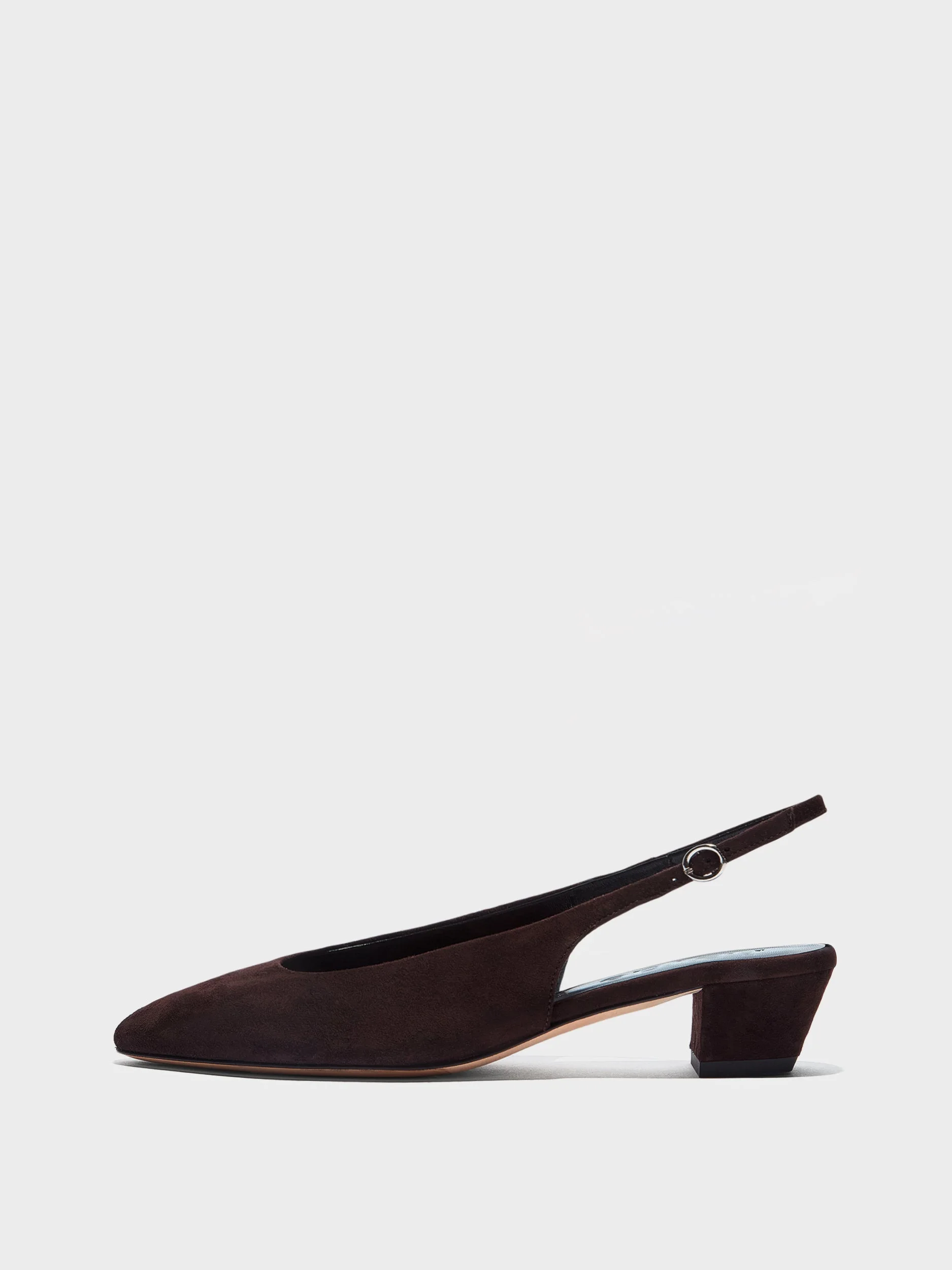 Celeste Suede Slingback Pumps - 1