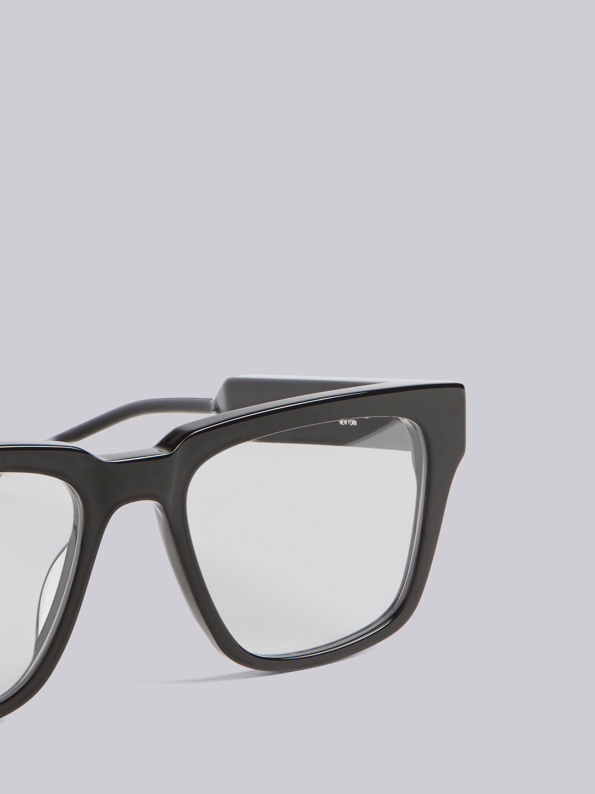 TB715 - Black Square Glasses - 2