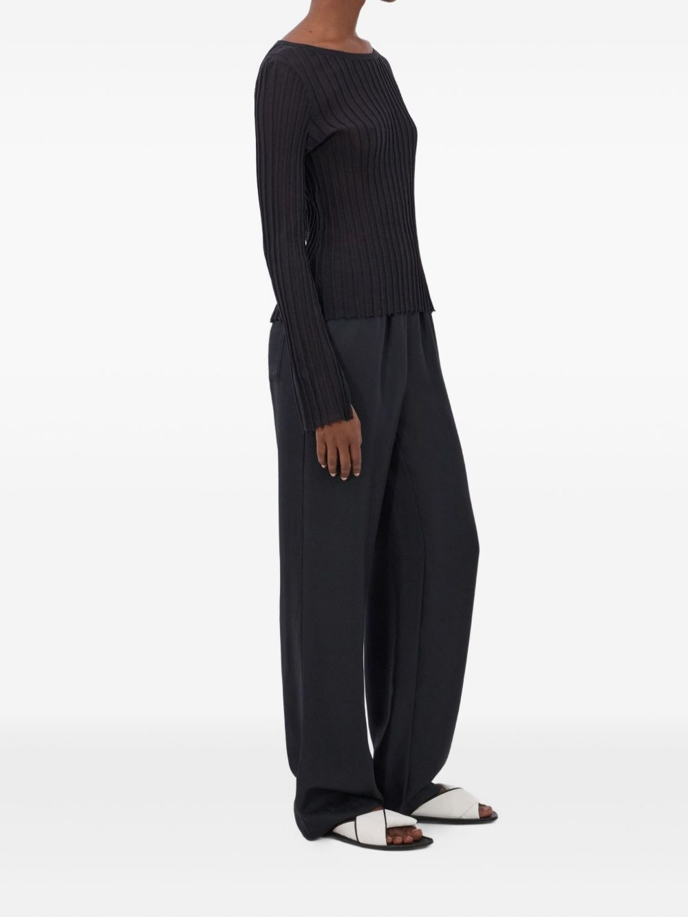 Mabille ribbed boat-neck T-shirt - 3