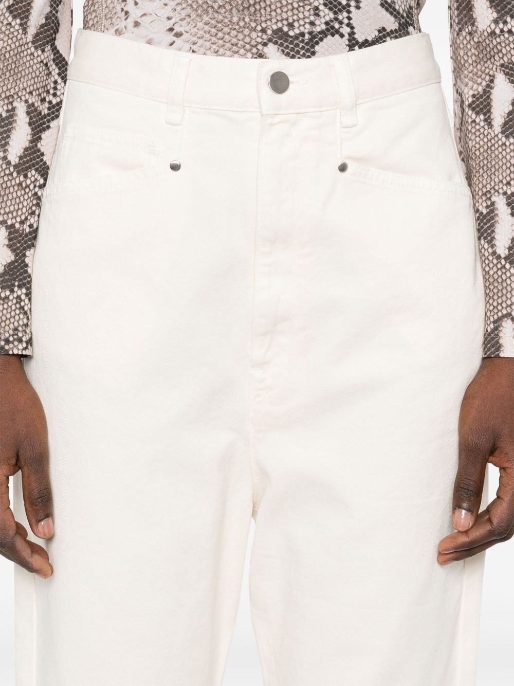 drop-crotch jeans - 5