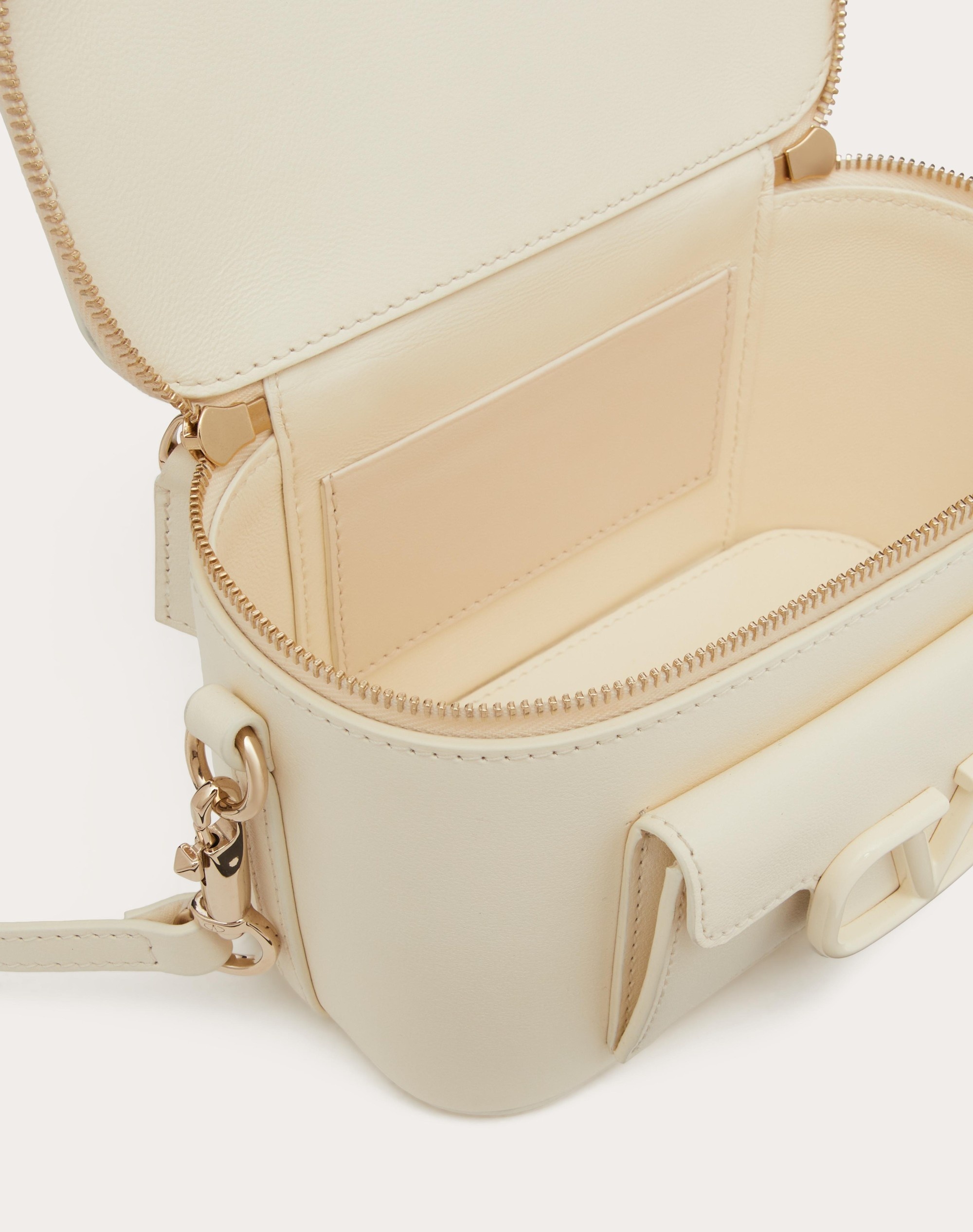 MINI VALENTINO GARAVANI LOCÒ HANDBAG IN CALFSKIN - 7