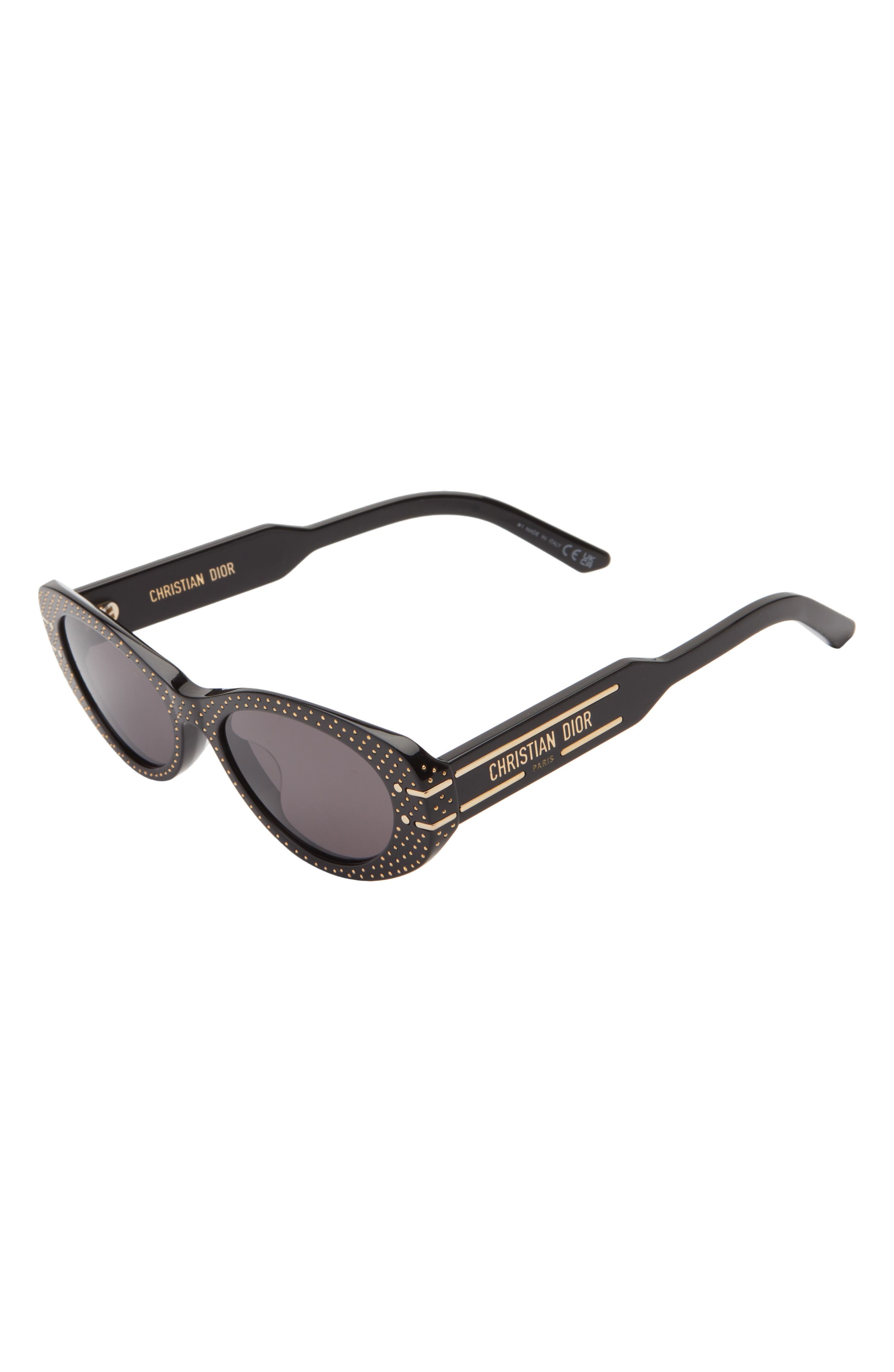 'DiorSignature B8U Butterfly Sunglasses in Black/Other /Smoke at Nordstrom - 2