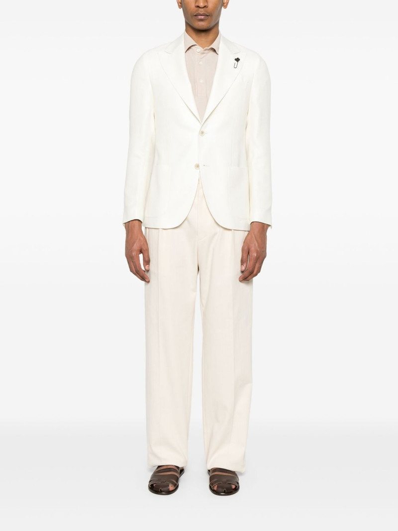 LARDINI single-breasted blazer outlook