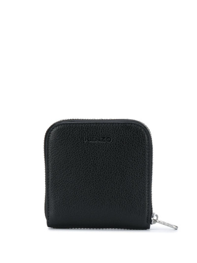 KENZO Kube small zipped leather wallet outlook