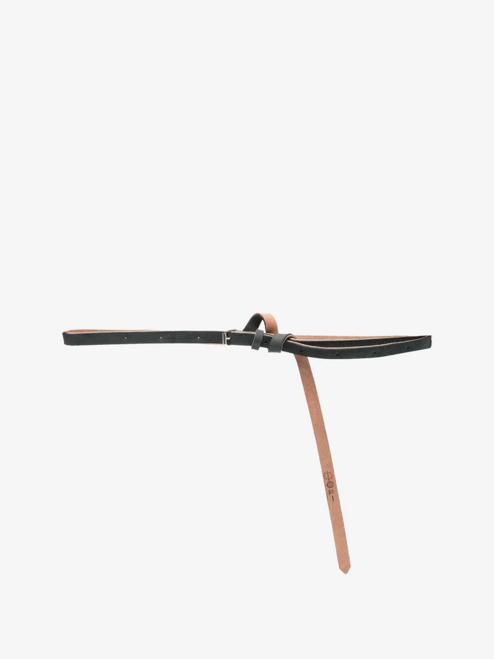 Origami leather belt - 1