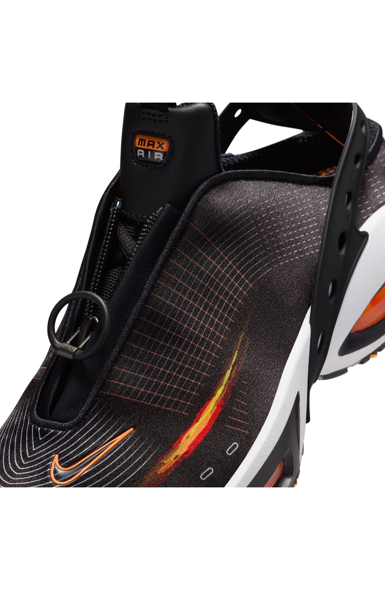 Nike Air Max Craze Sneaker in Black/Bright Citrus/White at Nordstrom - 7