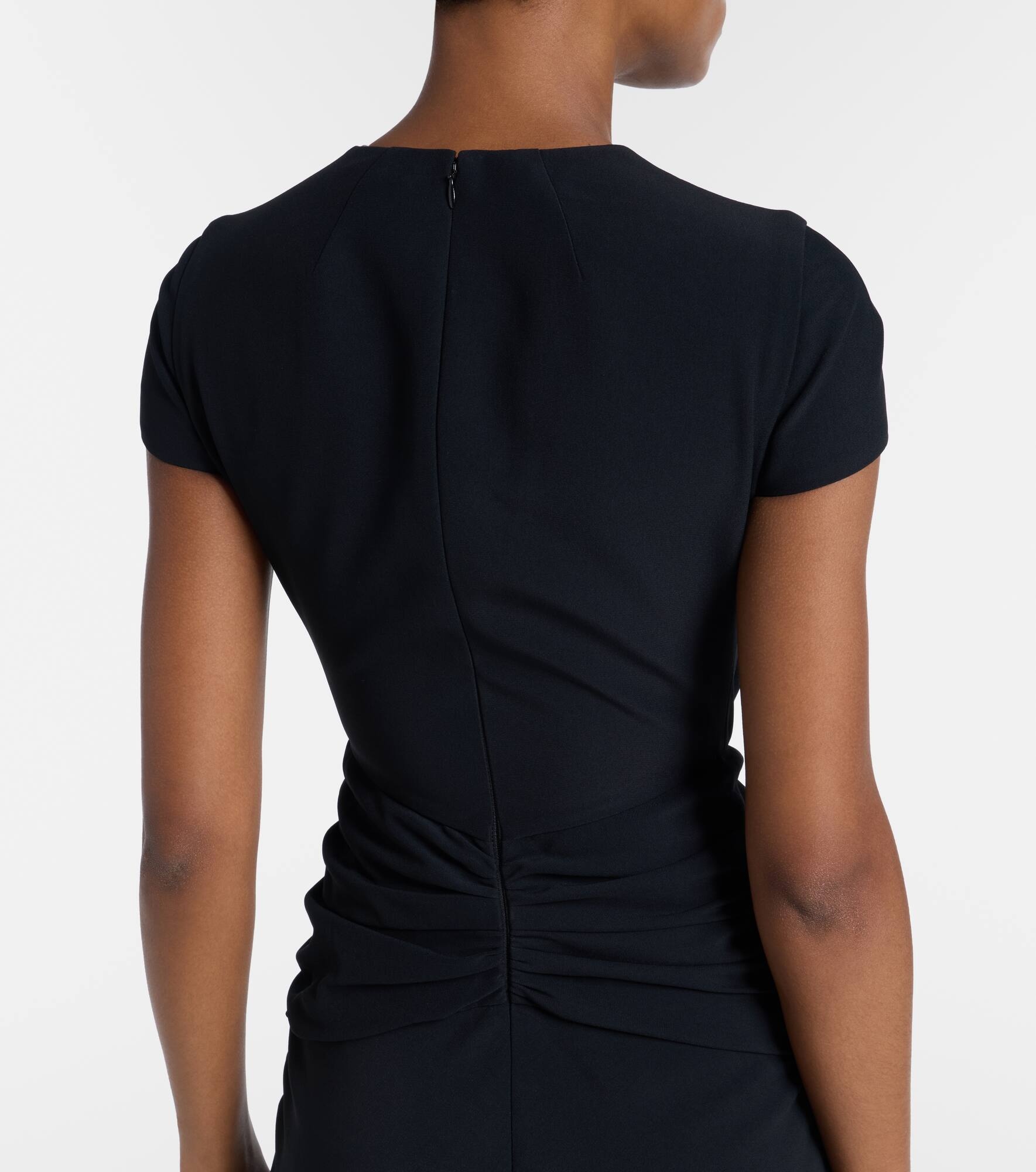 Crêpe midi dress - 5