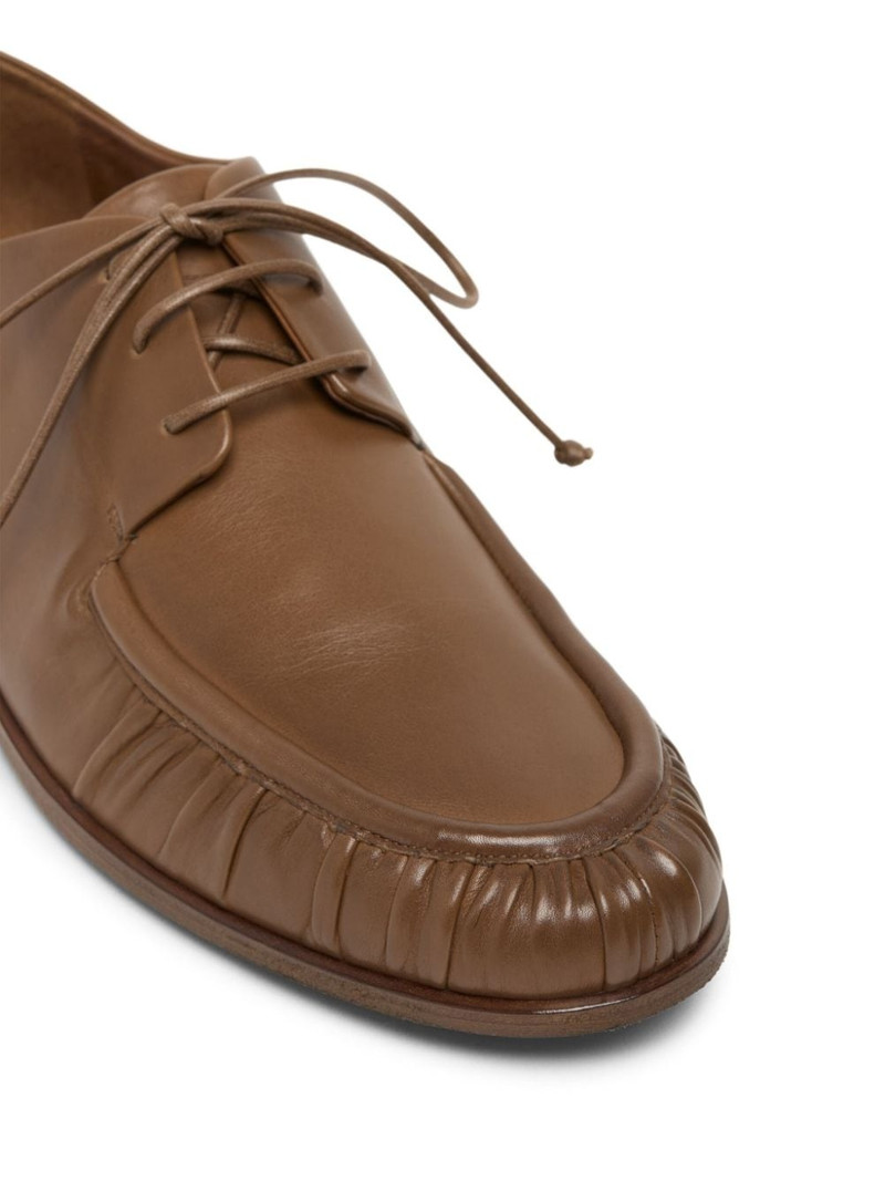 Mocassino almond-toe derby shoes 4