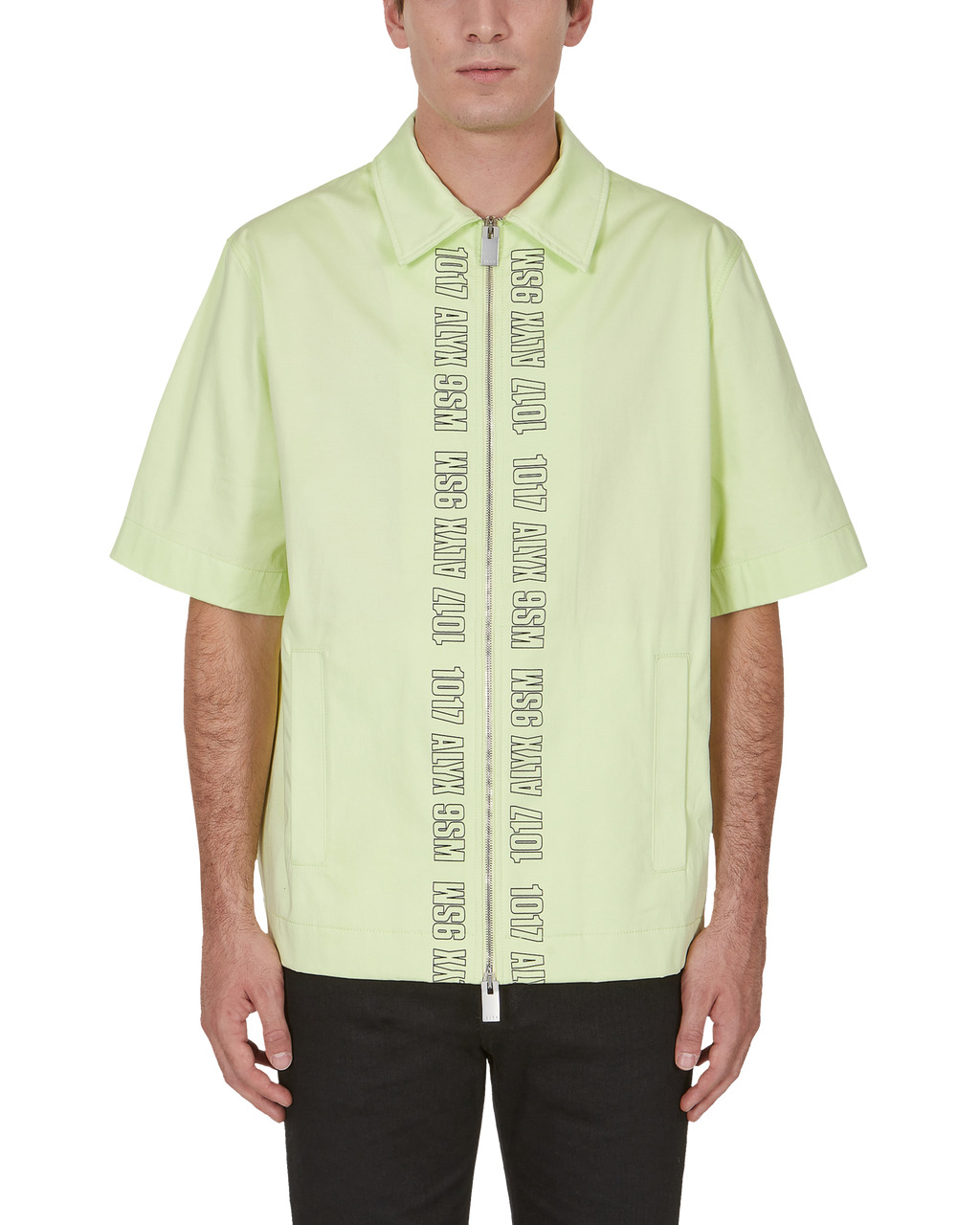 GRAPHIC S/S ZIP SHIRT - 2