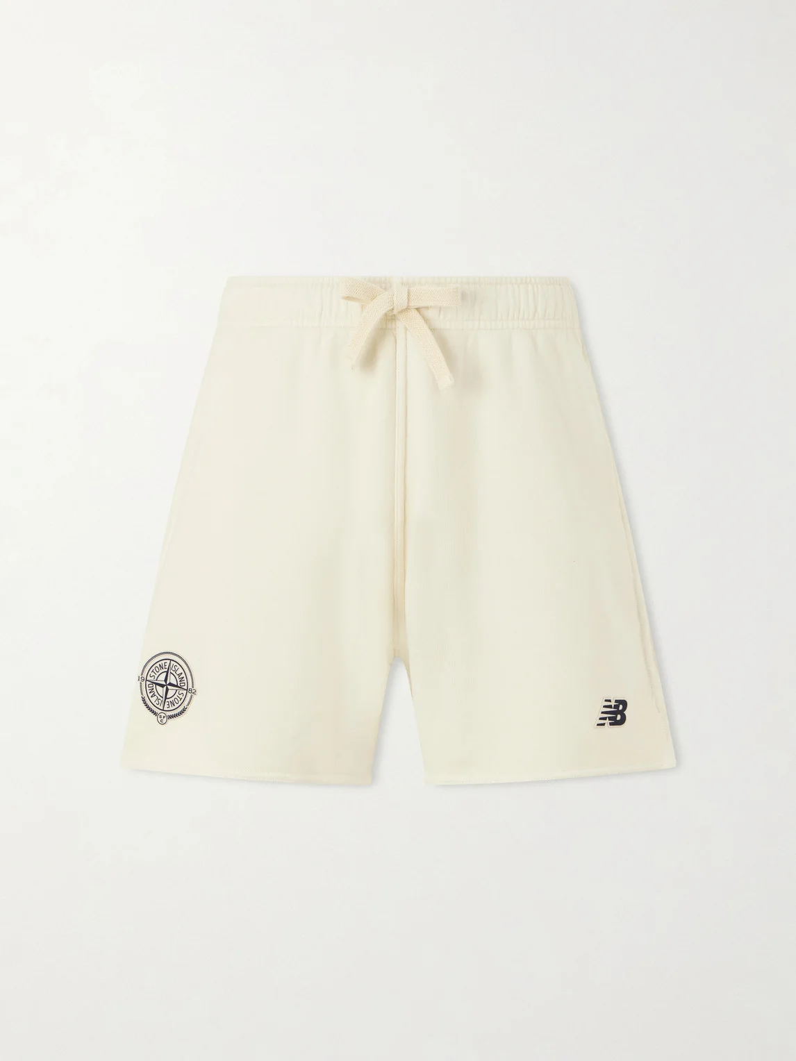 New Balance Cotton-Jersey Drawstring Shorts - 1