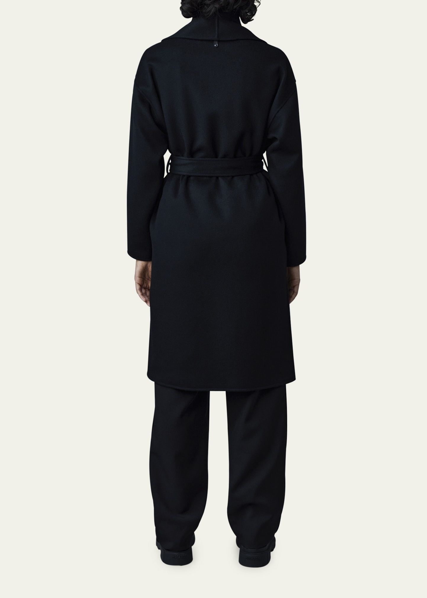 Thalia Belted Wool Coat - 3