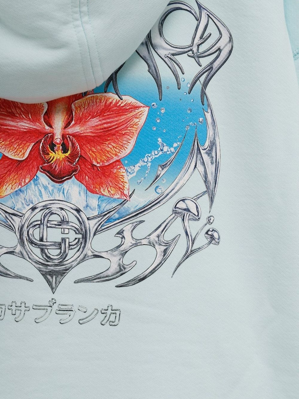 graphic-print hoodie - 3