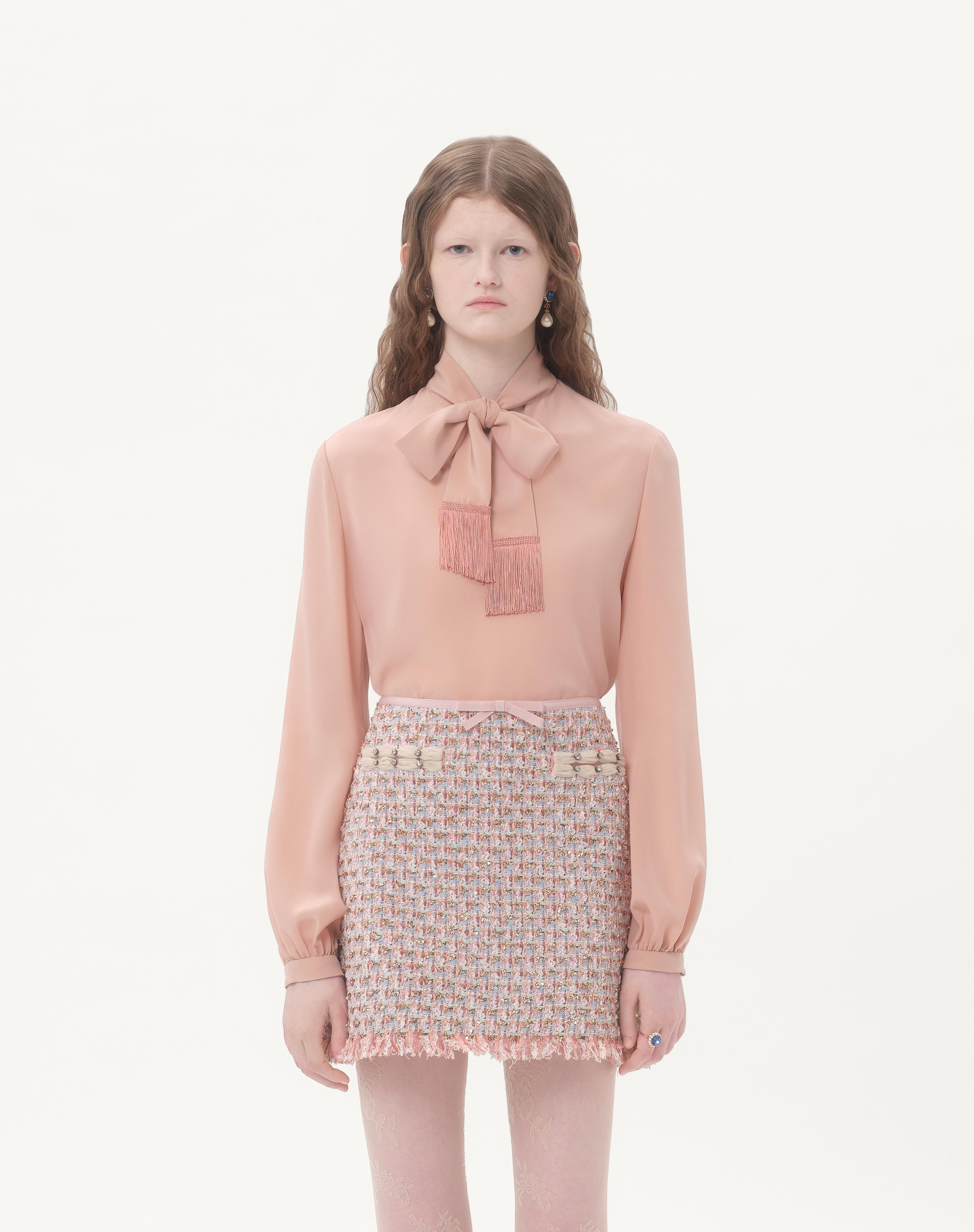 CREPE DE CHINE SHIRT - 5