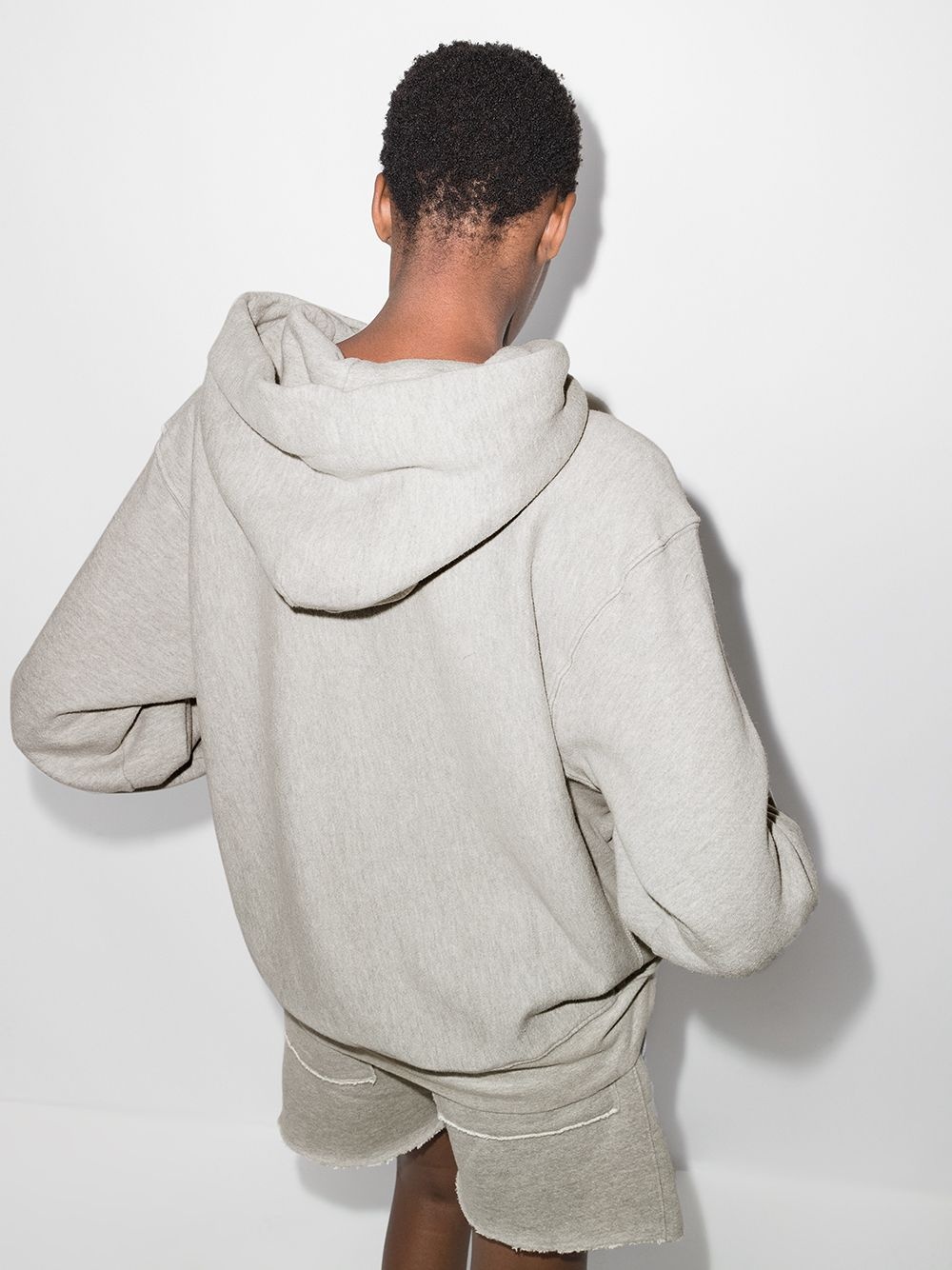 oversized hooded sweatshirt - 3