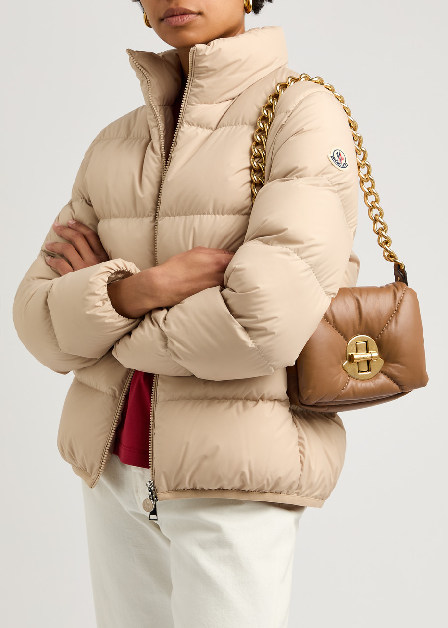 Puf mini quilted leather shoulder bag - 5