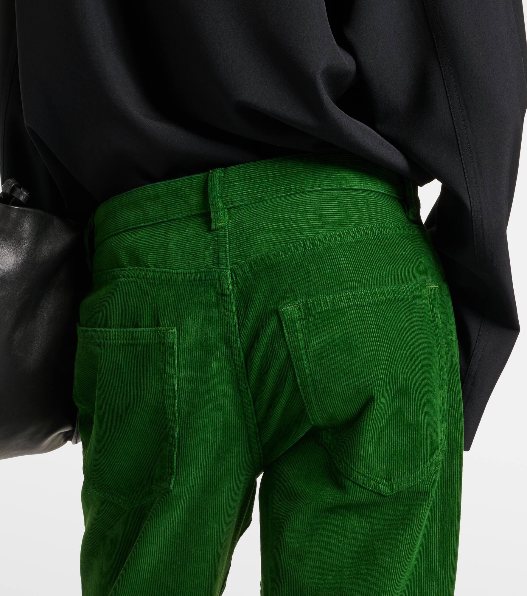Carlind cotton corduroy straight pants - 6