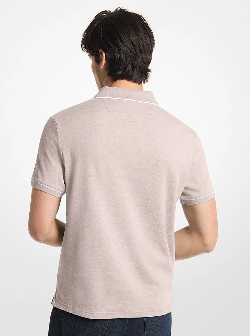 MICHAEL KORS Gramercy Cotton Polo Shirt outlook
