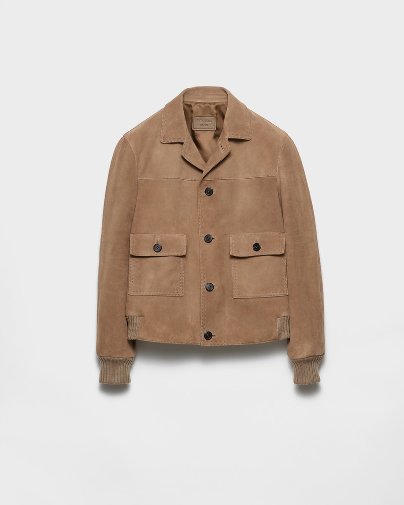 Suede bomber jacket 1