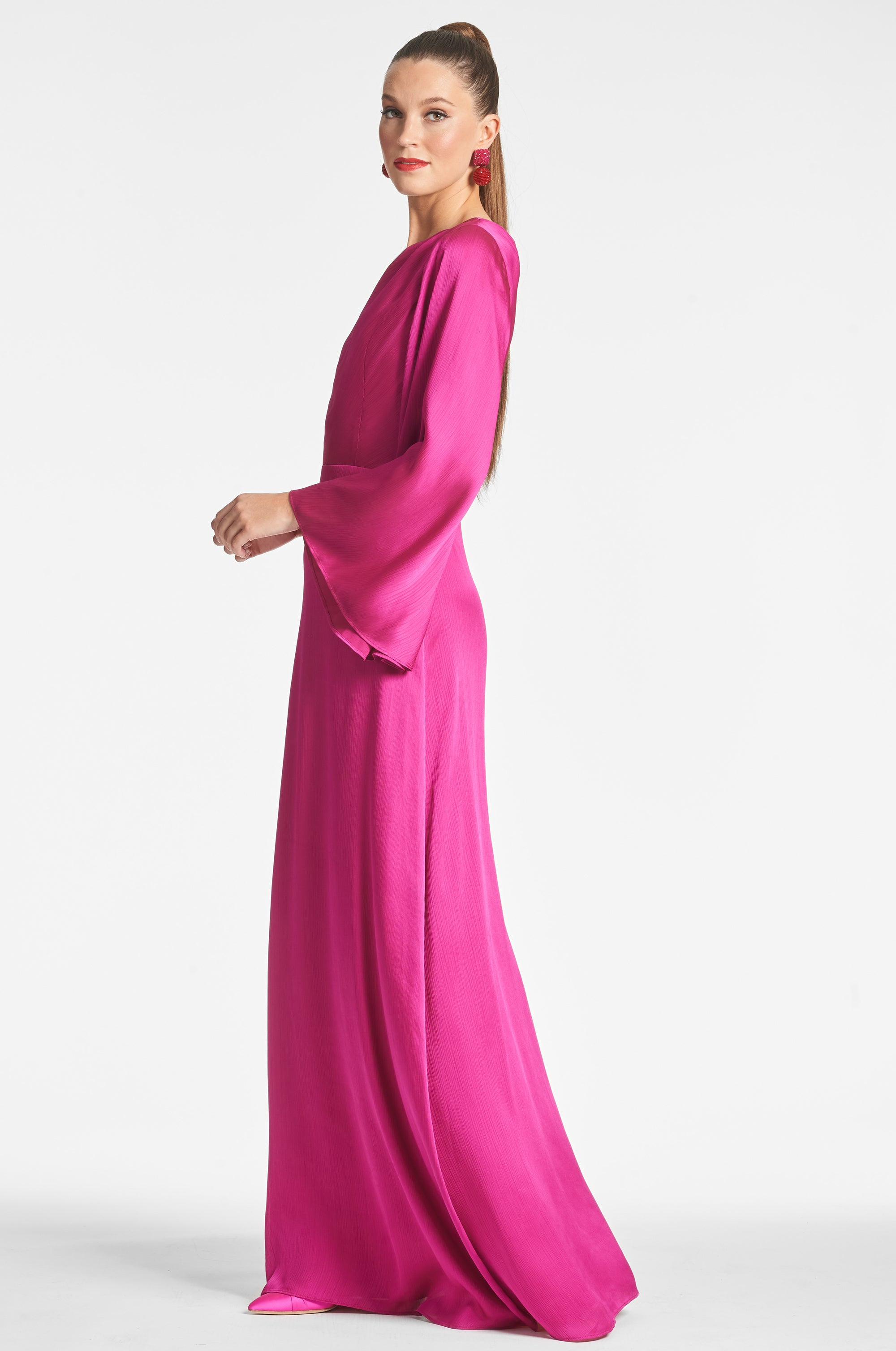 Keely Gown - Dragonfruit - 3