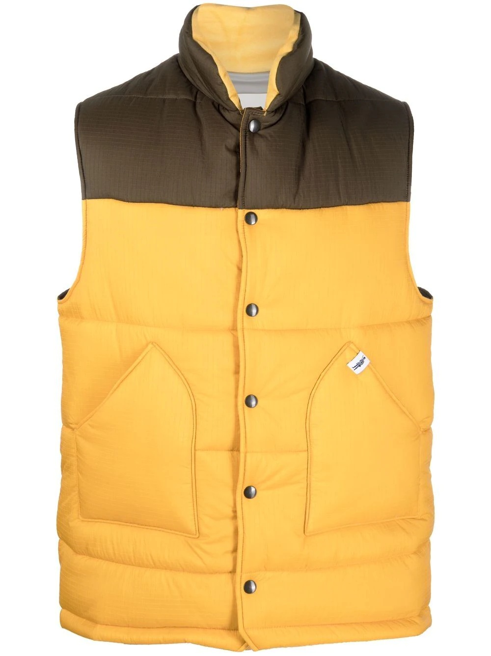 CONTRAST padded gilet - 1