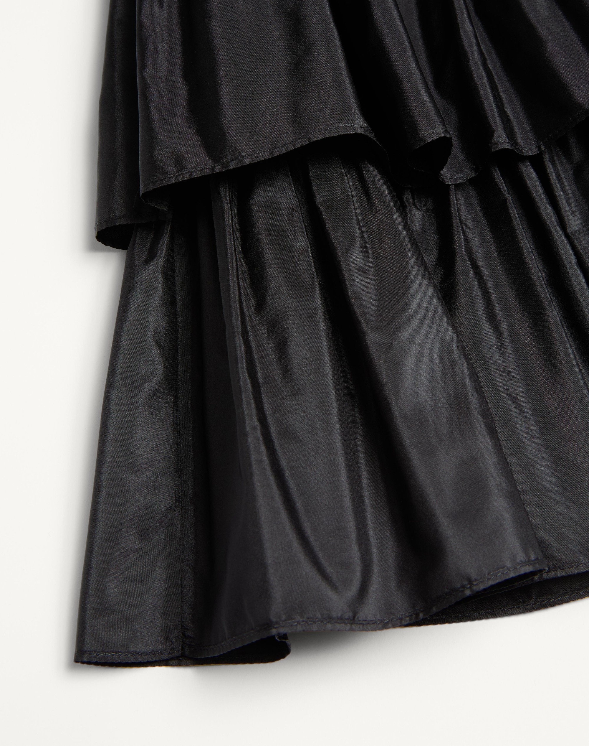 RUFFLED TAFFETA SKIRT - 8