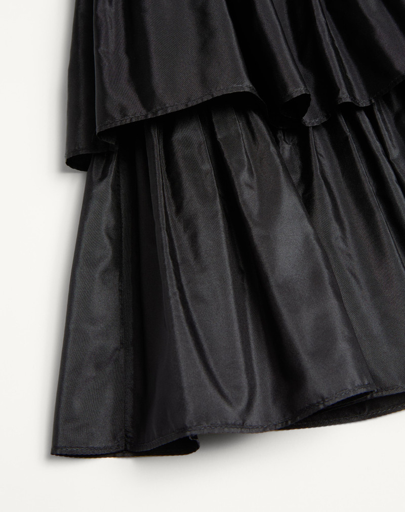 RUFFLED TAFFETA SKIRT 8