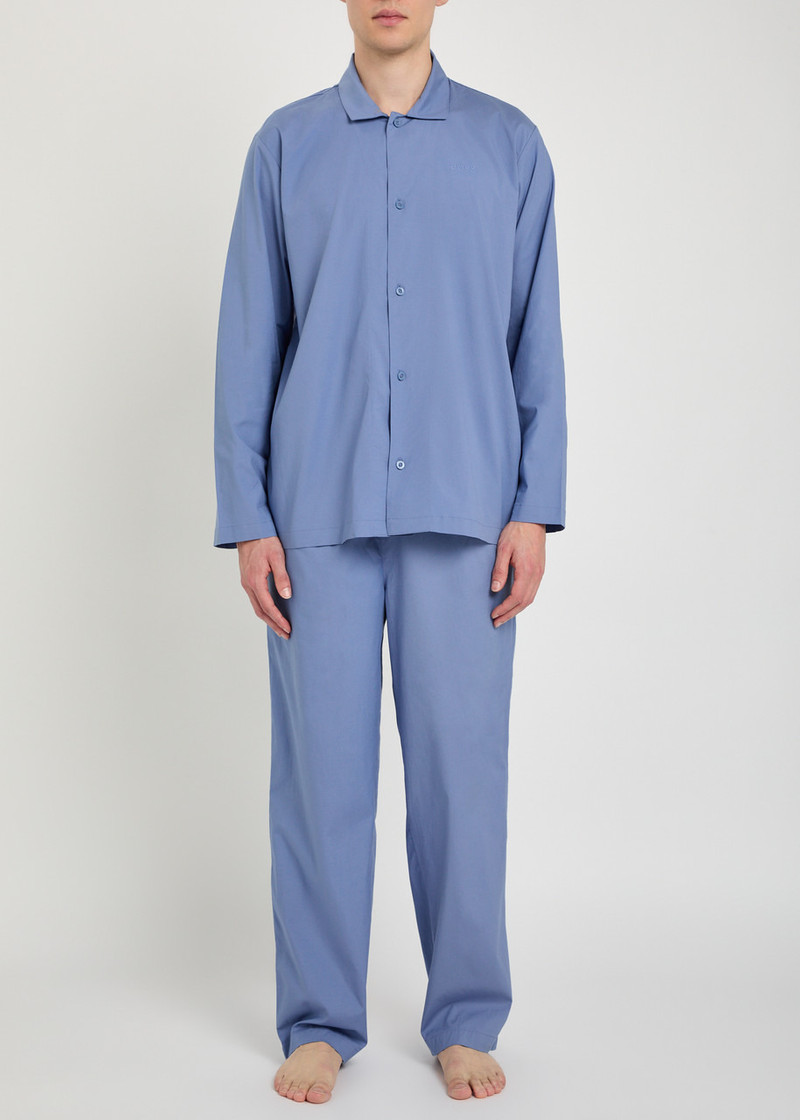 BOSS Boss Chris Logo-embroidered Woven Pyjama set outlook