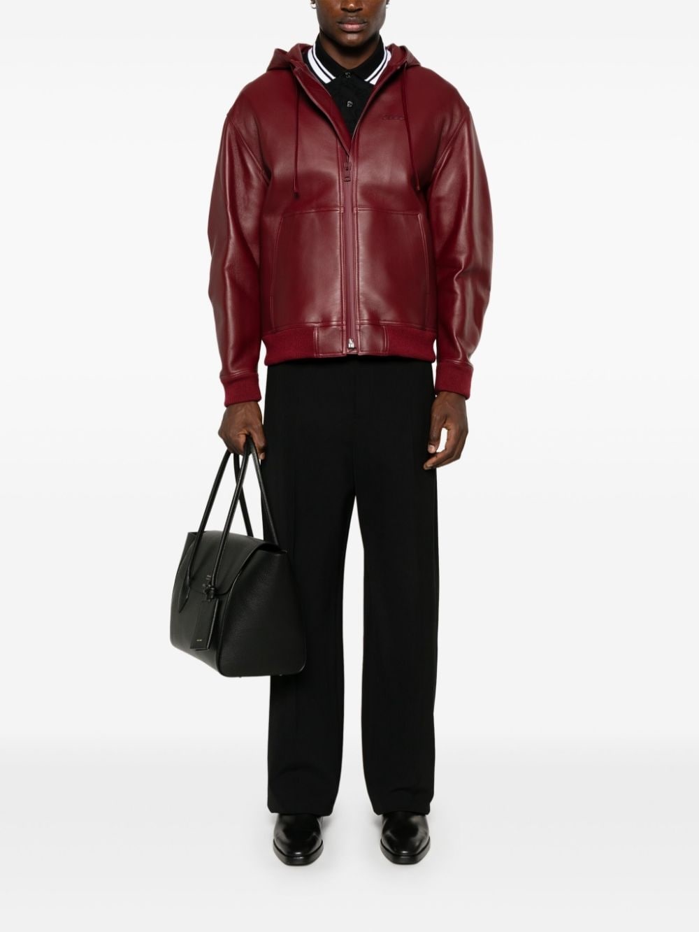 logo-embroidered jacket - 2