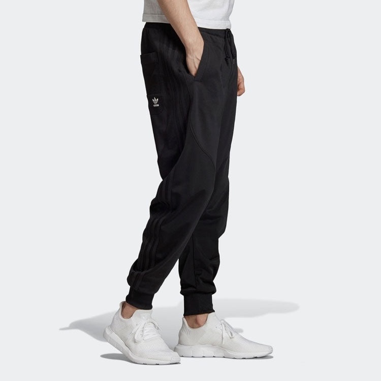 adidas originals Pt3 Sweat Pant Bundle Feet Sports Pants Black ED5797 - 5