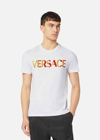 VERSACE Logo Embroidered T-Shirt outlook