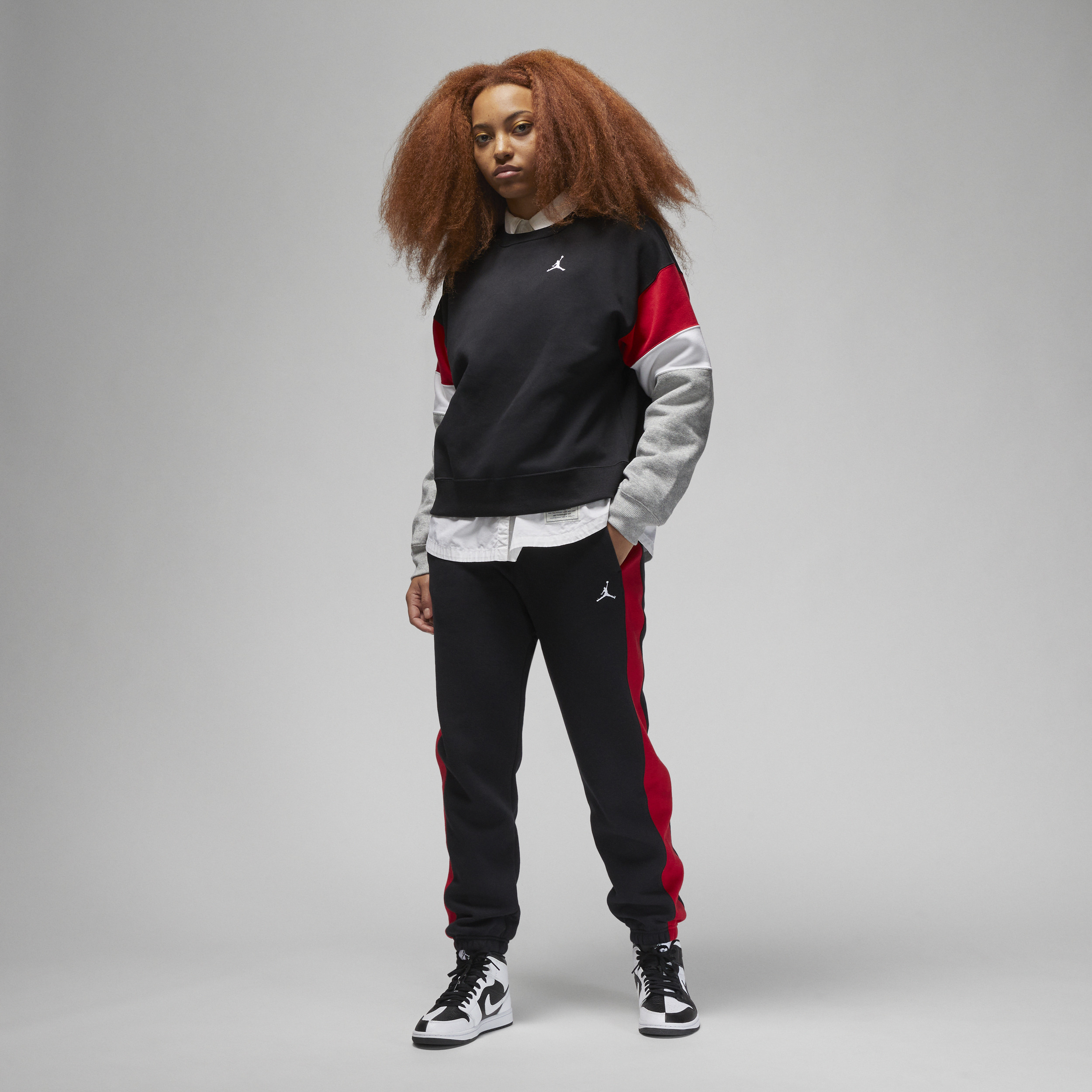 Women's Jordan Brooklyn Fleece Crewneck Sweatshirt - 5